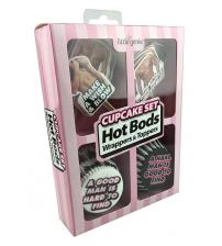 Cupcake Set - Hot Bods Wrappers & Toppers