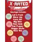 X-Rated Candies With Assorted Sayings - Each