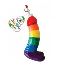 Rainbow Dicky Chug Sports Bottle 16 Oz  Capacity