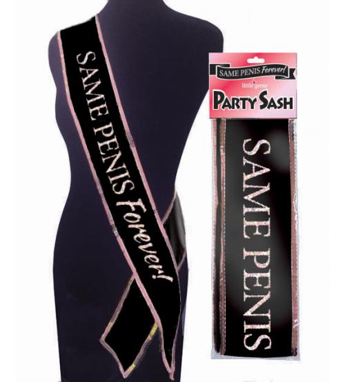 Same Penis Forever Sash
